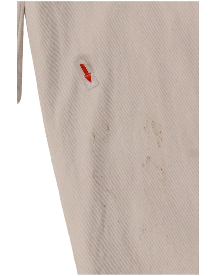 Zara Γυναικεία Τζιν Ολόσωμη φόρμα UK 14 Μεγάλη Λευκή Βαμβακερή