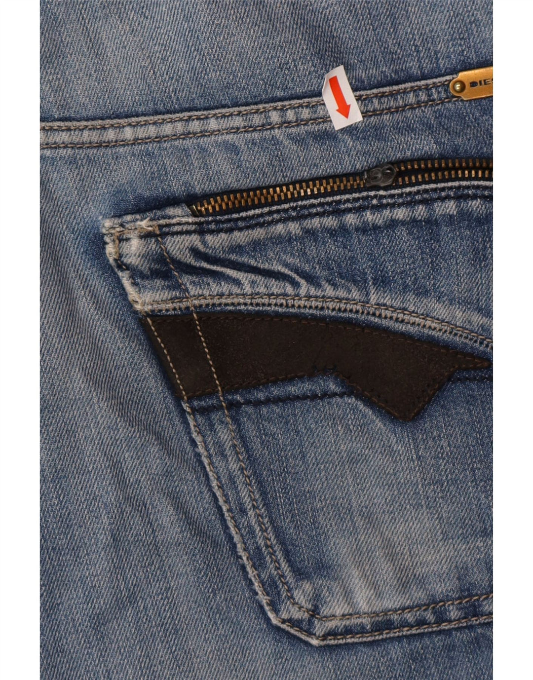 Ανδρικό Slim Jeans DIESEL W32 L32 Μπλε βαμβακερό