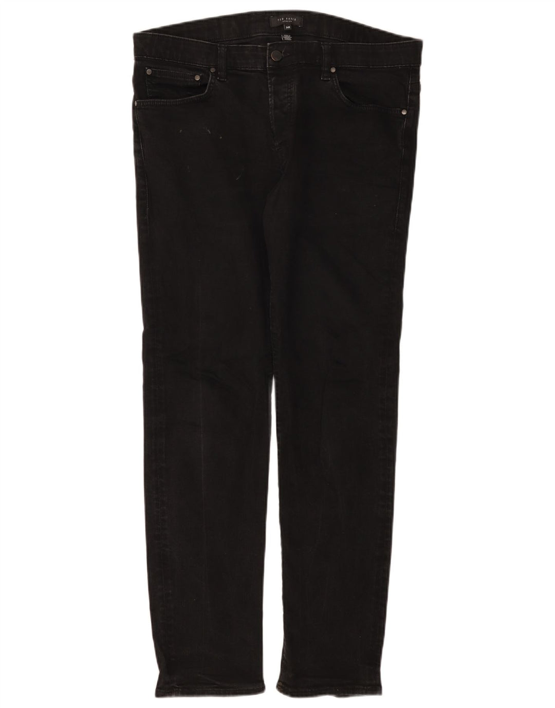 Ted Baker Ανδρικό Slim Jeans W34 L30 Μαύρο Πολυεστέρας