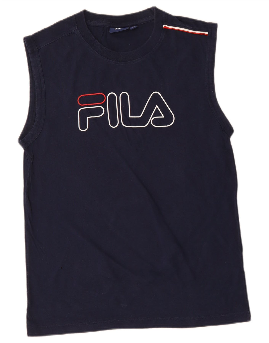 Γυναικείο γραφικό γιλέκο FILA Top UK 18 XL Navy Blue Cotton