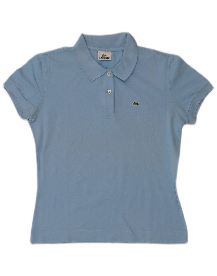 Lacoste Γυναικείο Πόλο Μπλουζάκι Νούμερο 44 Μεγάλο Μπλε Βαμβακερό