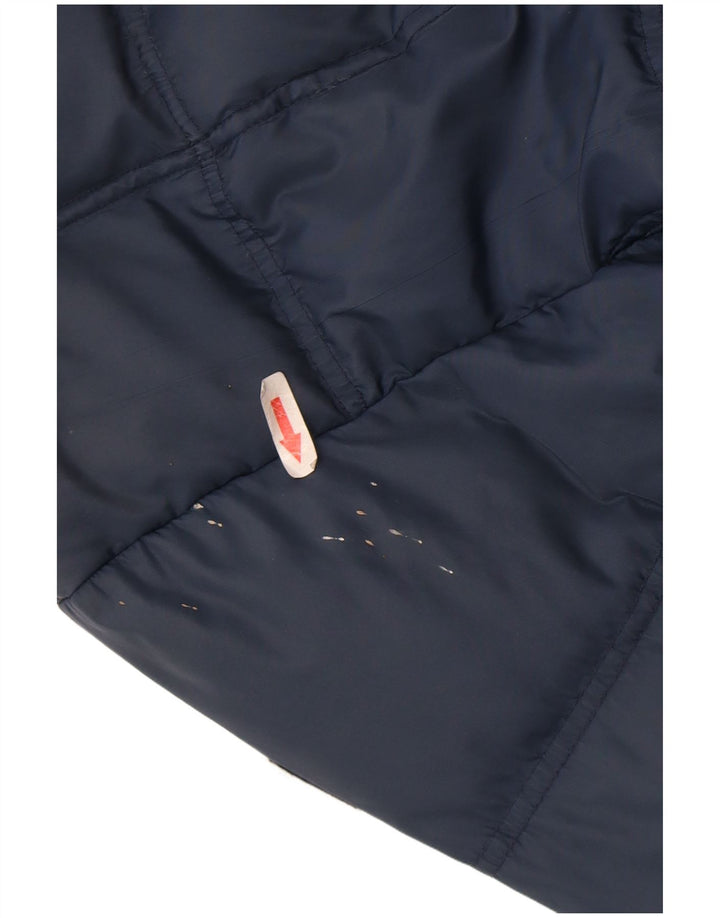 Ανδρικό μπουφάν Fila με κουκούλα IT 44 XS Navy Blue Nylon