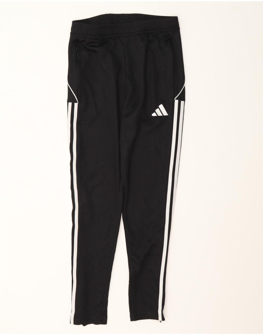 Ανδρική αθλητική φόρμα Adidas Slim Fit Παντελόνι Μικρό Μαύρο Πολυεστέρα