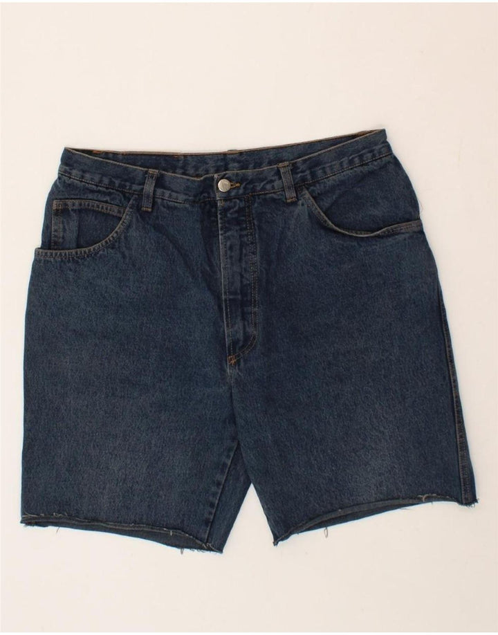 RANCHEROS Mens Denim Shorts W34 Large Blue Vintage Rancheros and Second-Hand Rancheros from Messina Hembry 