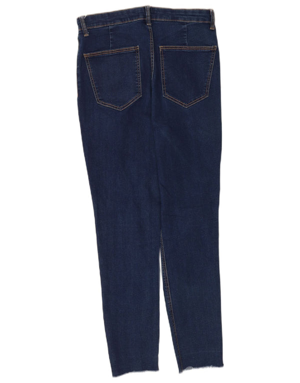 Zara Γυναικείο Skinny Jeans EU 42 Large W32 L26 Navy Blue