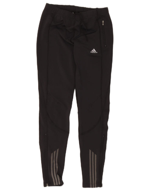 Γυναικεία αθλητική φόρμα Adidas Climacool παντελόνι UK 14 μεσαίο μαύρο πολυεστέρα