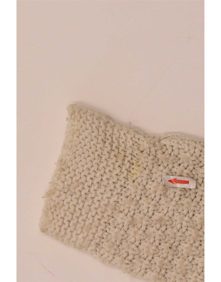 Zara Γυναικεία Ζακέτα UK 14 Large White Acrylic