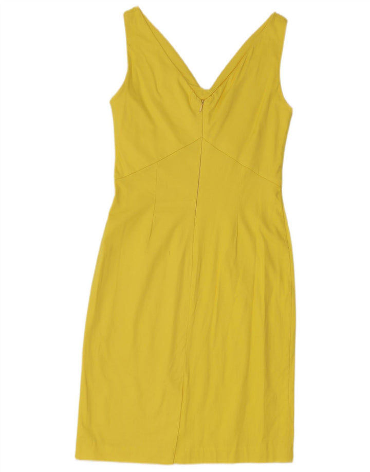 Γυναικείο αμάνικο φόρεμα Sandro Ferrone UK 8 Small Yellow
