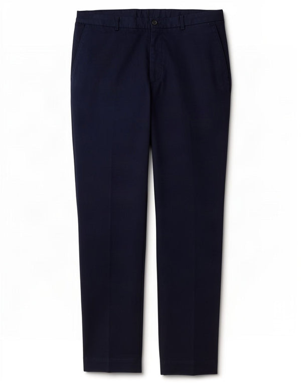 Zara Ανδρικό Slim Casual Παντελόνι EU 38 Small W30 L31 Navy Blue Viscose