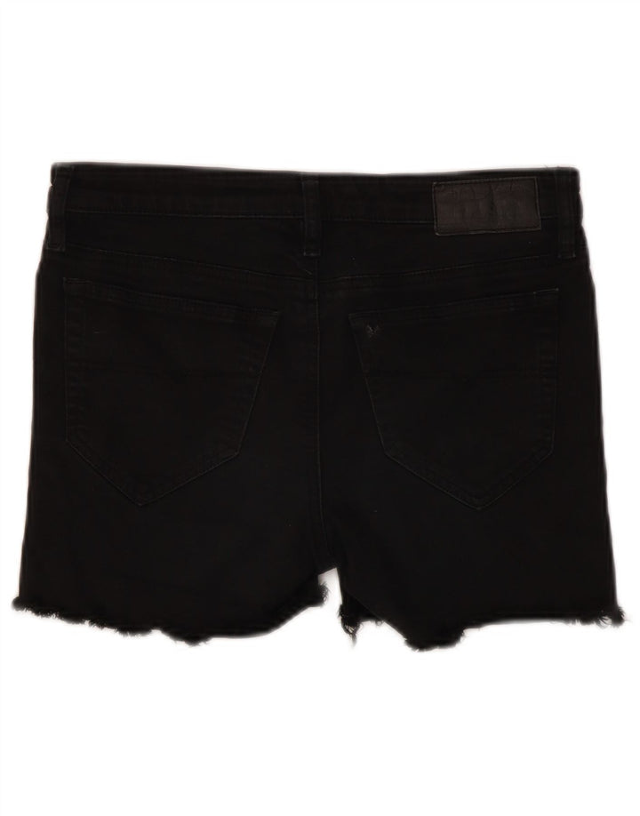 Diesel γυναικείο τζιν σορτς Skinzee W28 Μεσαίο μαύρο βαμβακερό