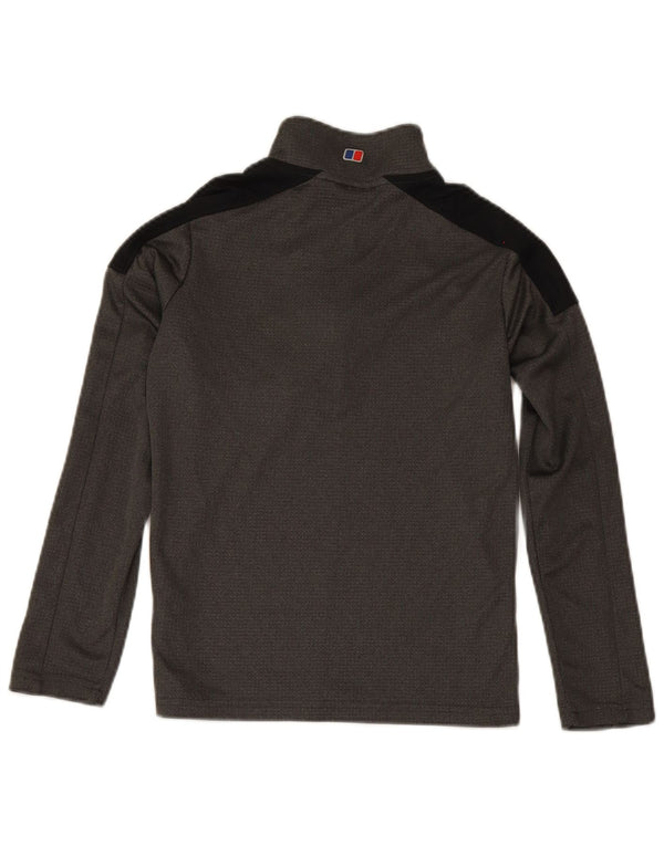 Berghaus Boys φορμάκι πουλόβερ με φερμουάρ 11-12 ετών γκρι χρώμα