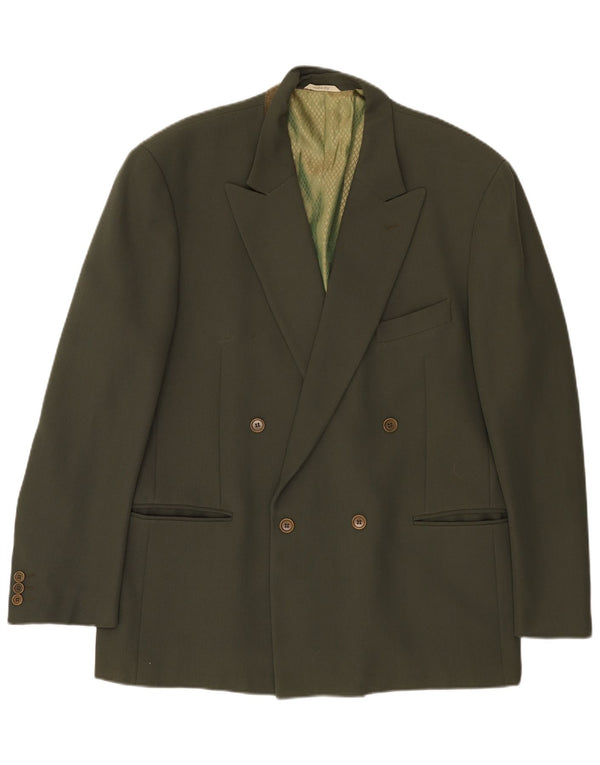 Mille Miglia Ανδρικό σακάκι με διπλό στήθος UK 40 Large Green
