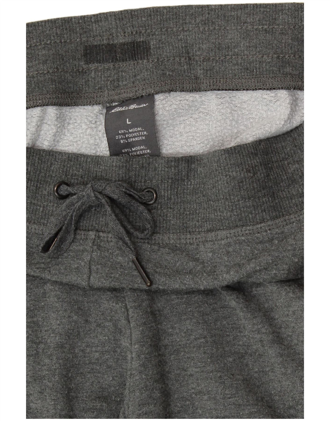 EDDIE BAUER Γυναικεία αθλητική φόρμα παντελόνι Joggers UK 16 Large Grey Modal