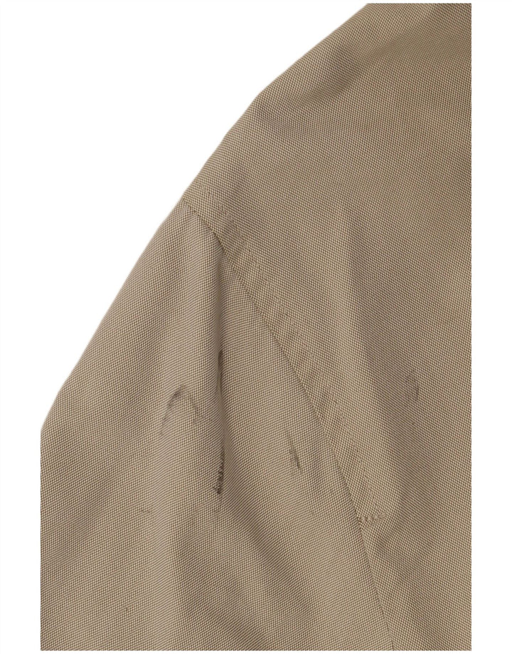 Ανδρικό πανωφόρι Massimo Dutti EU 40 Large Khaki Cotton