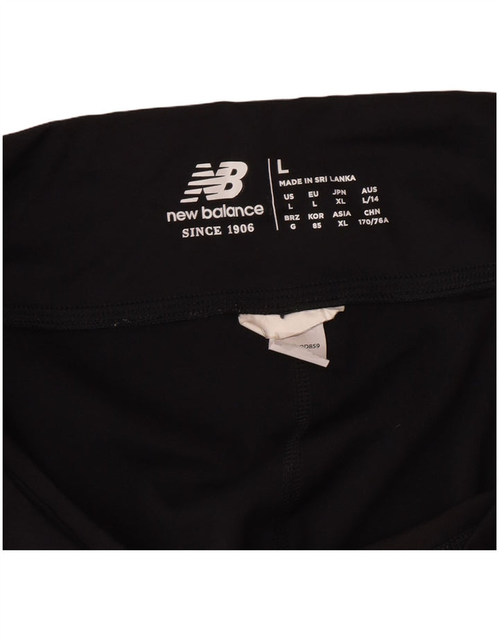 New Balance Γυναικεία Κάπρι Κολάν UK 14 Large Black