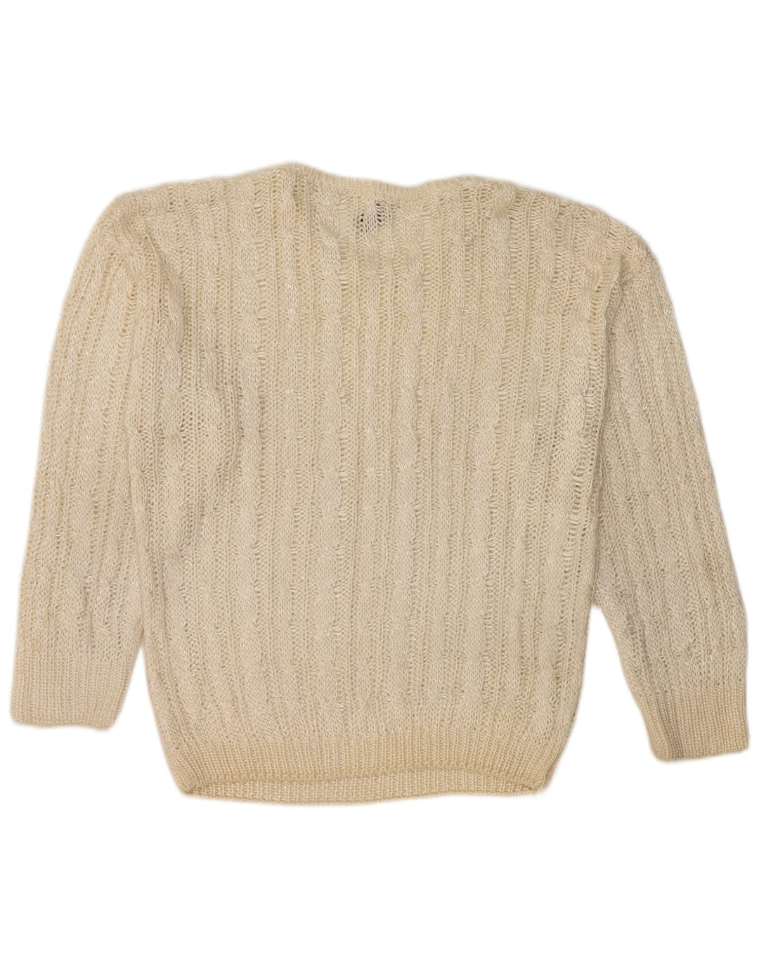 Γυναικείο πουλόβερ Giunco Crew Neck Jumper UK 14 Medium Off White