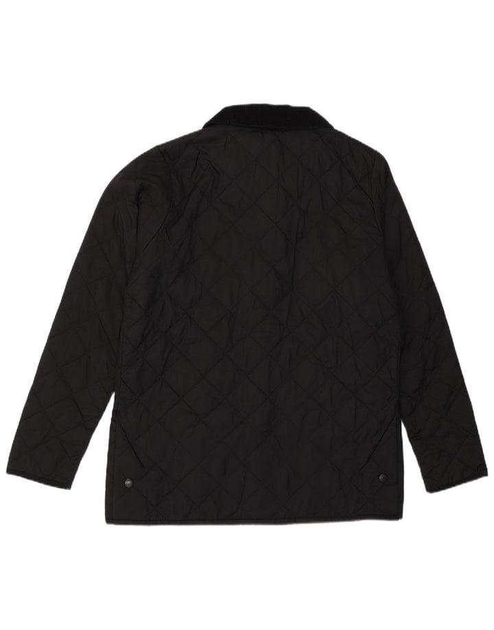 Μπουφάν Barbour Boys Quilted Quilted Jacket 12-13 Years XL Black Polyester