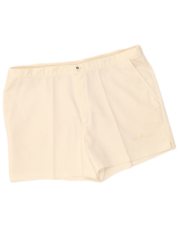 Ανδρικό σορτς Chino Cerruti 1881 IT 54 2XL W36 Off White