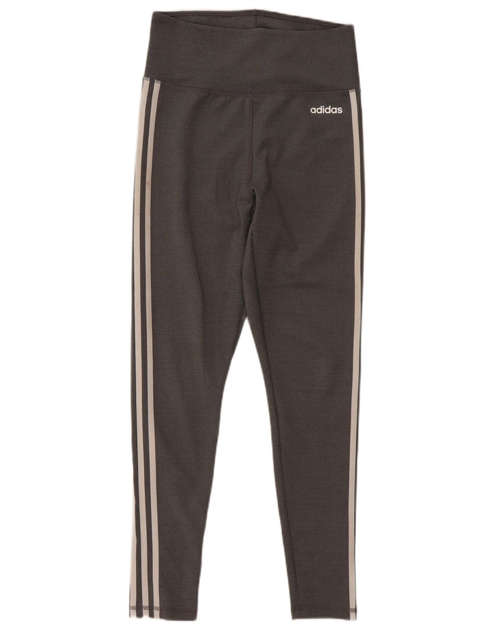 Adidas Γυναικεία Κολάν Climalite UK 12/14 Μεσαίου Γκρι Πολυεστέρας