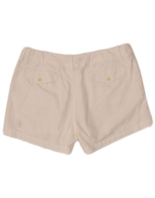 Γυναικείο σορτς Chino Ralph Lauren US4 Small W30 λευκό βαμβακερό
