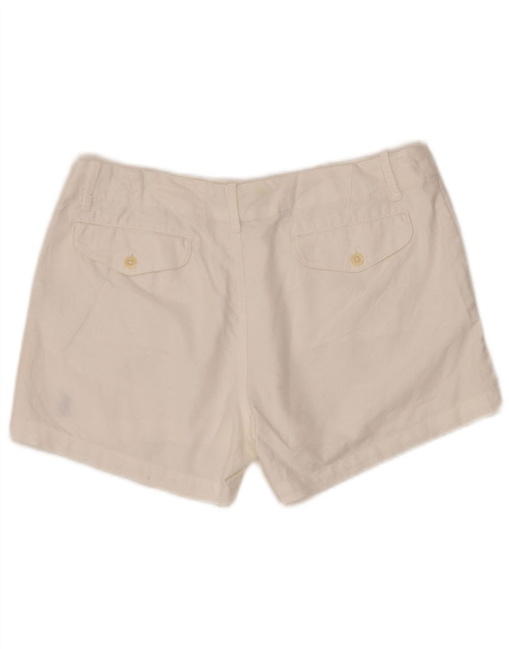 Γυναικείο σορτς Chino Ralph Lauren US4 Small W30 λευκό βαμβακερό
