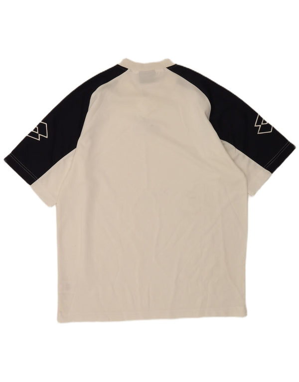 Ανδρικό γραφικό T-Shirt Lotto Top XL Λευκό πολυεστέρας