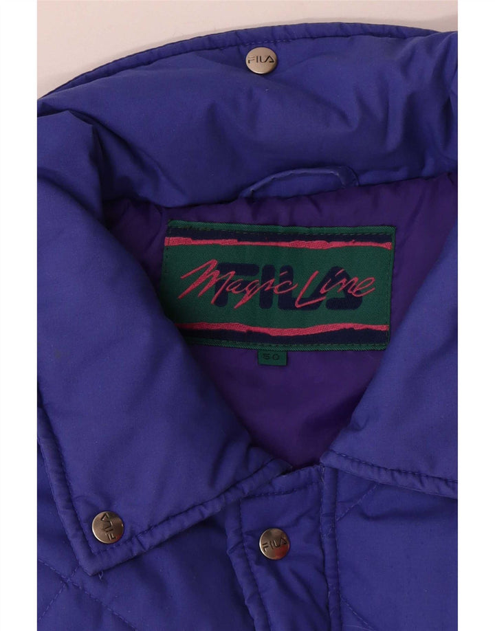 Fila Ανδρικό Καπιτονέ Μπουφάν IT 50 Large Μπλε