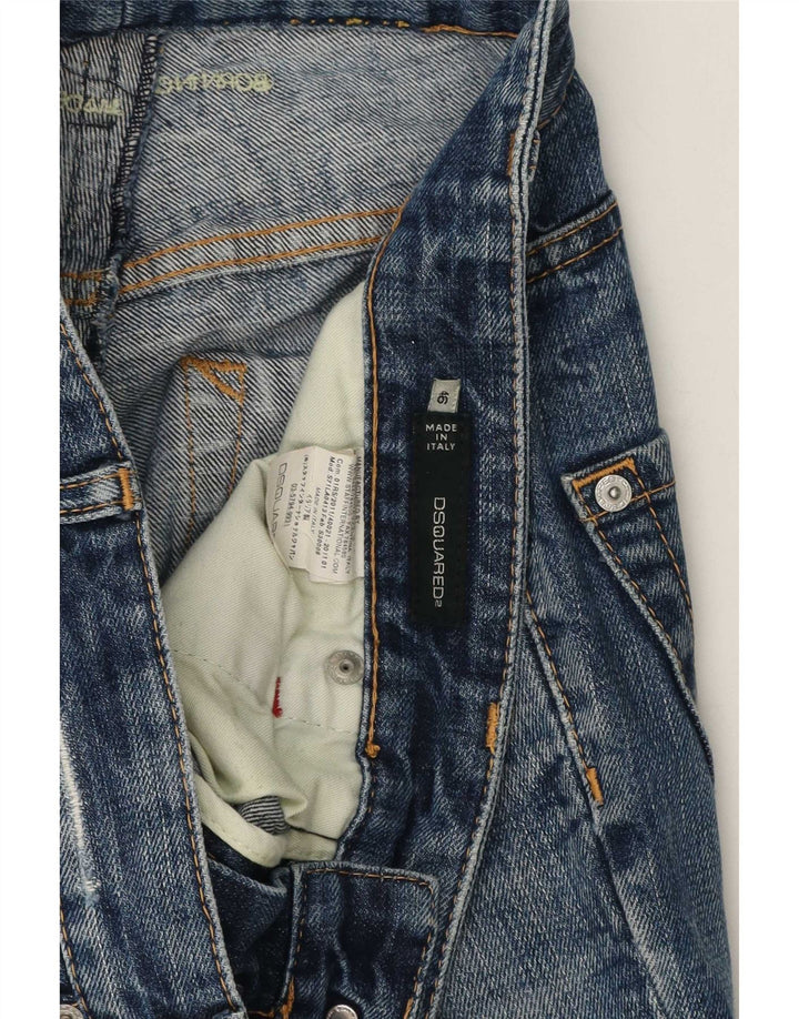 Ανδρικό Dsquared Distressed Slim Jeans IT 46 Small W32 L30 Μπλε βαμβακερό