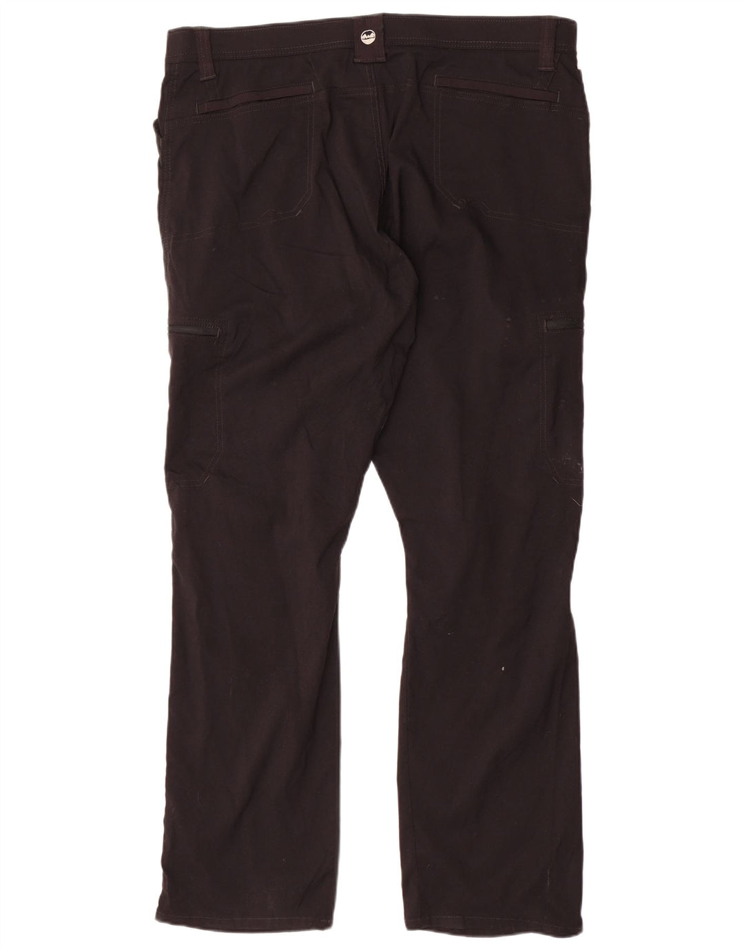 WRANGLER Γυναικείο ίσιο παντελόνι Cargo W42 L30 μαύρο νάιλον
