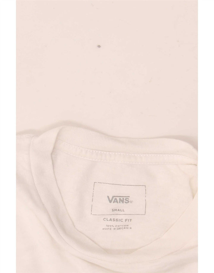 Ανδρικό T-Shirt Vans Classic Fit Top Small White