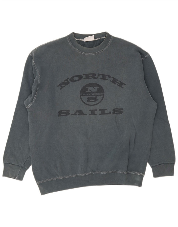 Ανδρικό γραφικό φούτερ North Sails Jumper Medium Blue
