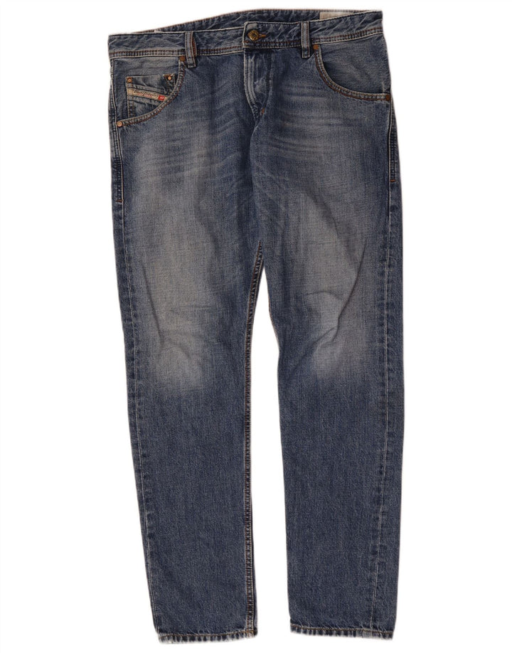 Diesel Ανδρικό Krayver Regular Slim Jeans W32 L30 Μπλε βαμβακερό
