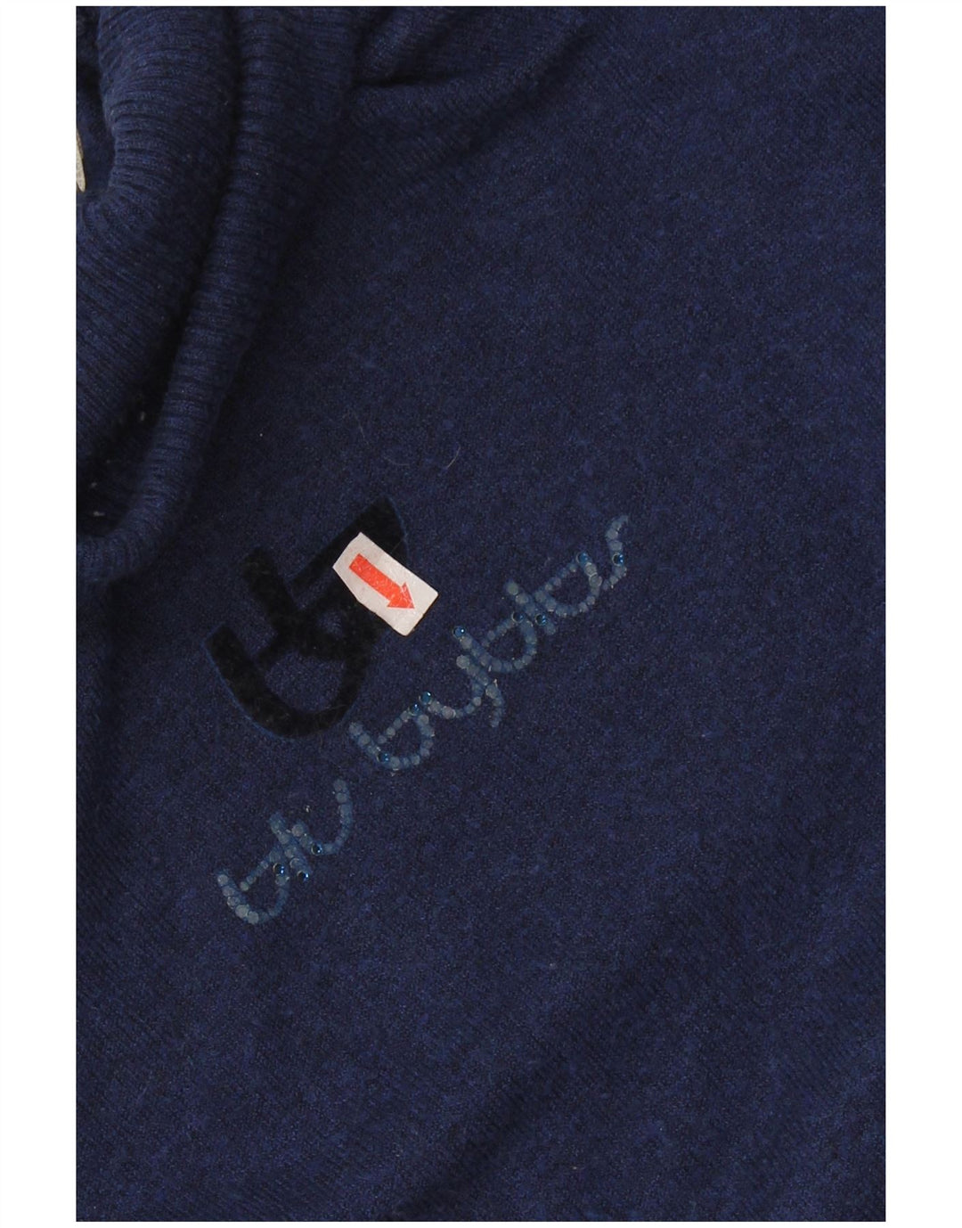 BYBLOS Γυναικείο πουλόβερ με ρολό λαιμόκοψη UK 14 Μεγάλο μπλε ακρυλικό