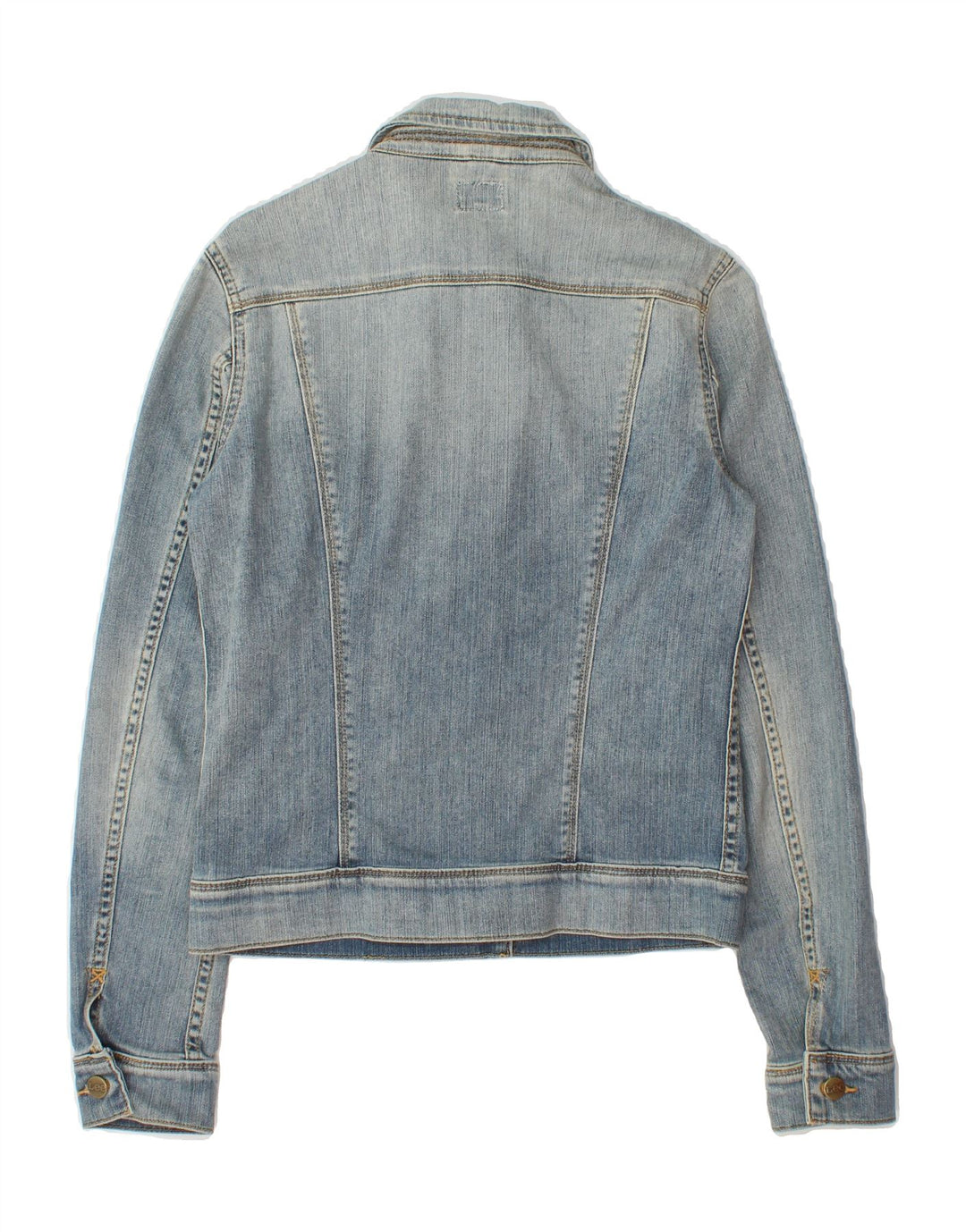 LEE Womens Denim Jacket UK 10 Small Blue Cotton Vintage Lee and Second-Hand Lee from Messina Hembry 