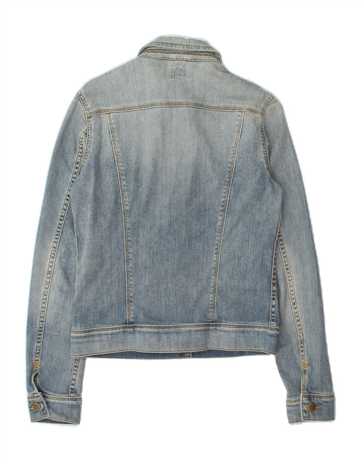 LEE Womens Denim Jacket UK 10 Small Blue Cotton Vintage Lee and Second-Hand Lee from Messina Hembry 