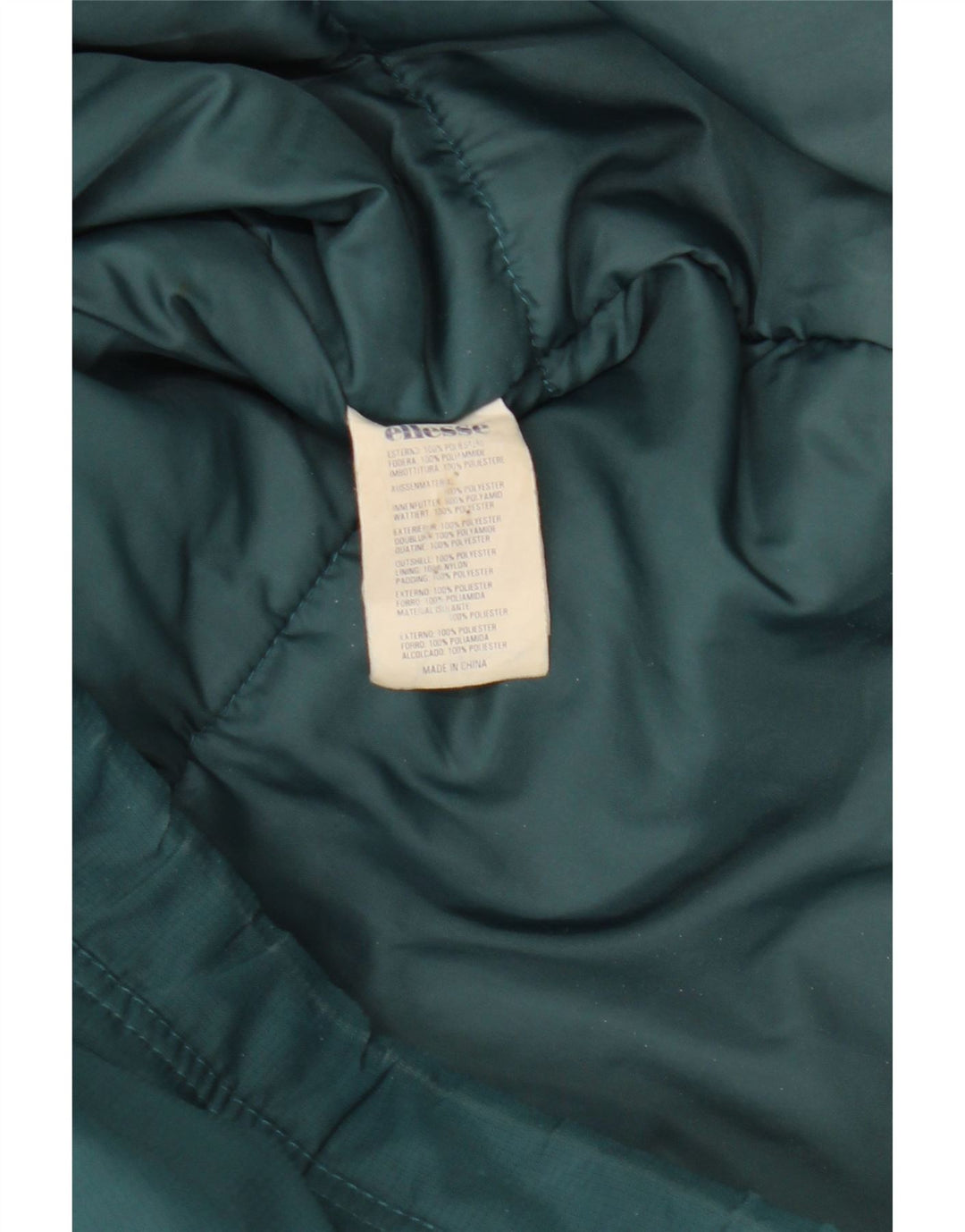 Ανδρικό μπουφάν με κουκούλα Ellesse Windbreaker UK 38 Medium Green Colourblock