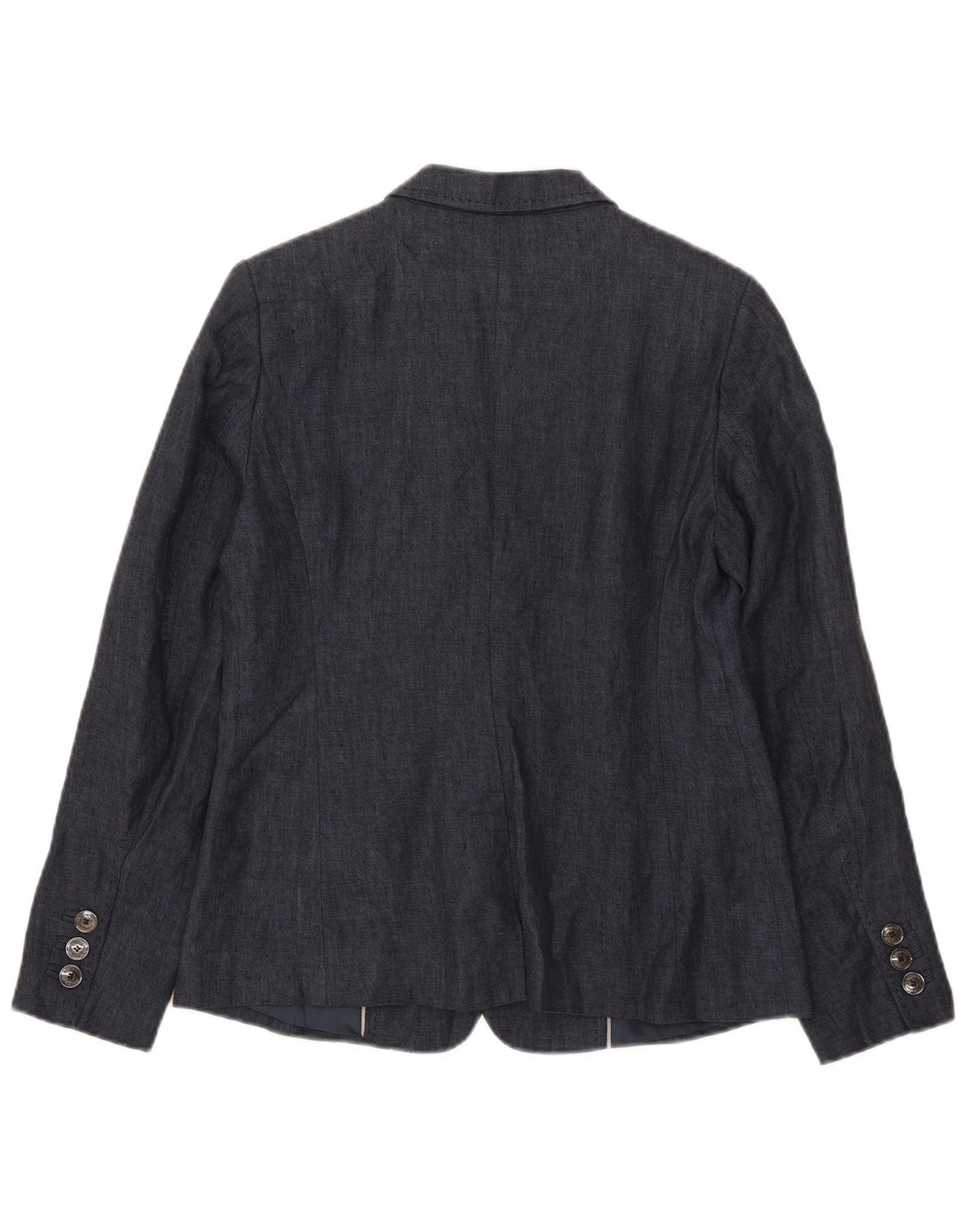 Marks & Spencer Γυναικείο μπουφάν Blazer Autograph UK 12 Medium Navy Blue