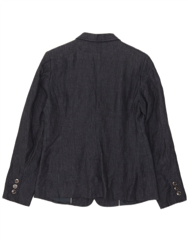 Marks & Spencer Γυναικείο μπουφάν Blazer Autograph UK 12 Medium Navy Blue