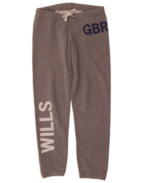 Jack Wills Γυναικεία φόρμα παντελόνι Joggers UK 10 Small Grey Flecked
