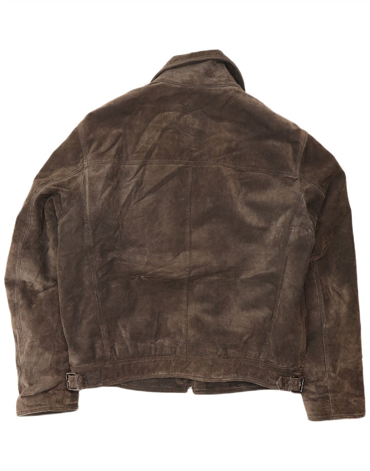 Bata and More Ανδρικό Suede Jacket IT 54 2XL Καφέ Δερμάτινο