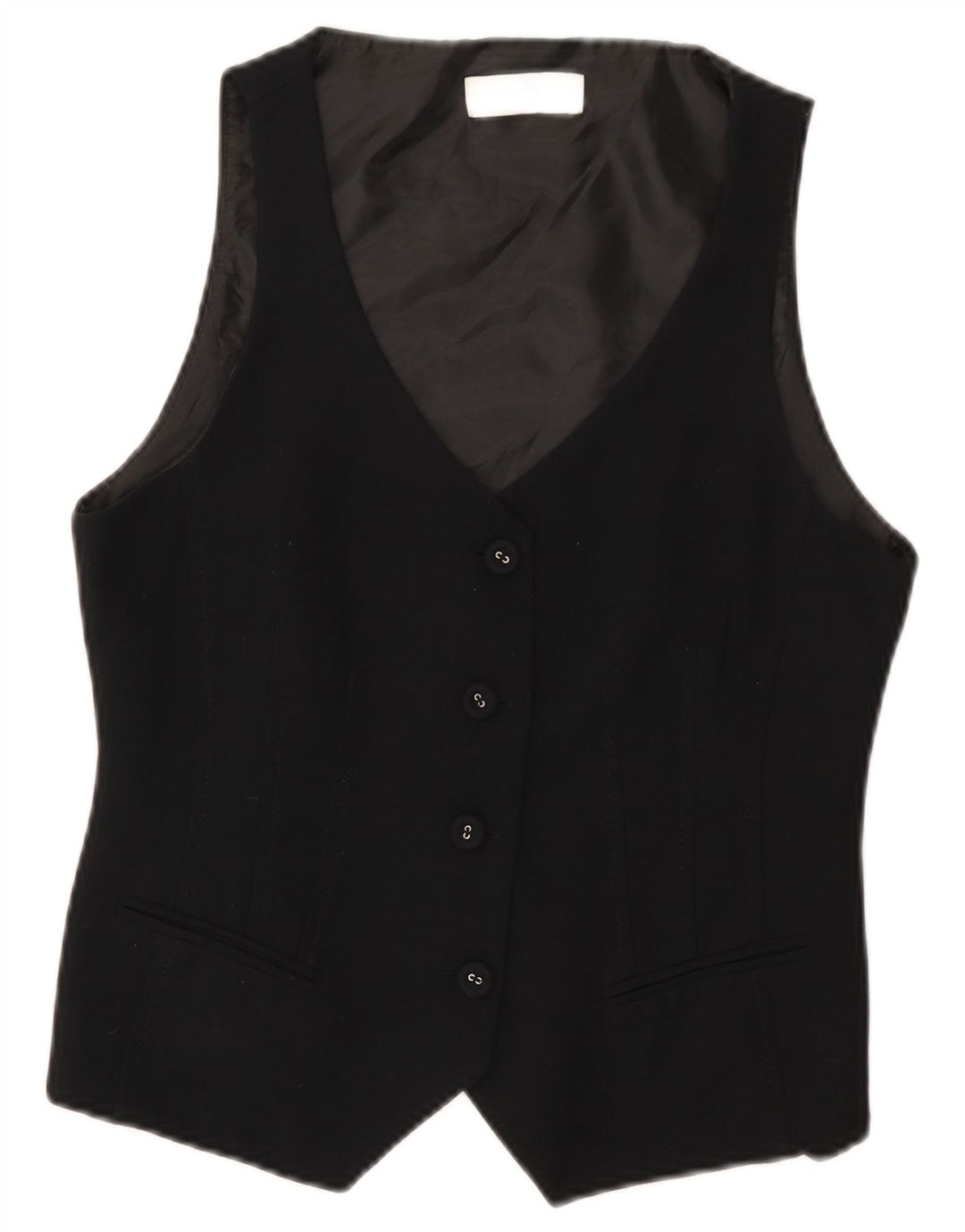 Γυναικείο Petite Γιλέκο Wallis UK 12 Medium Μαύρο Πολυεστέρας