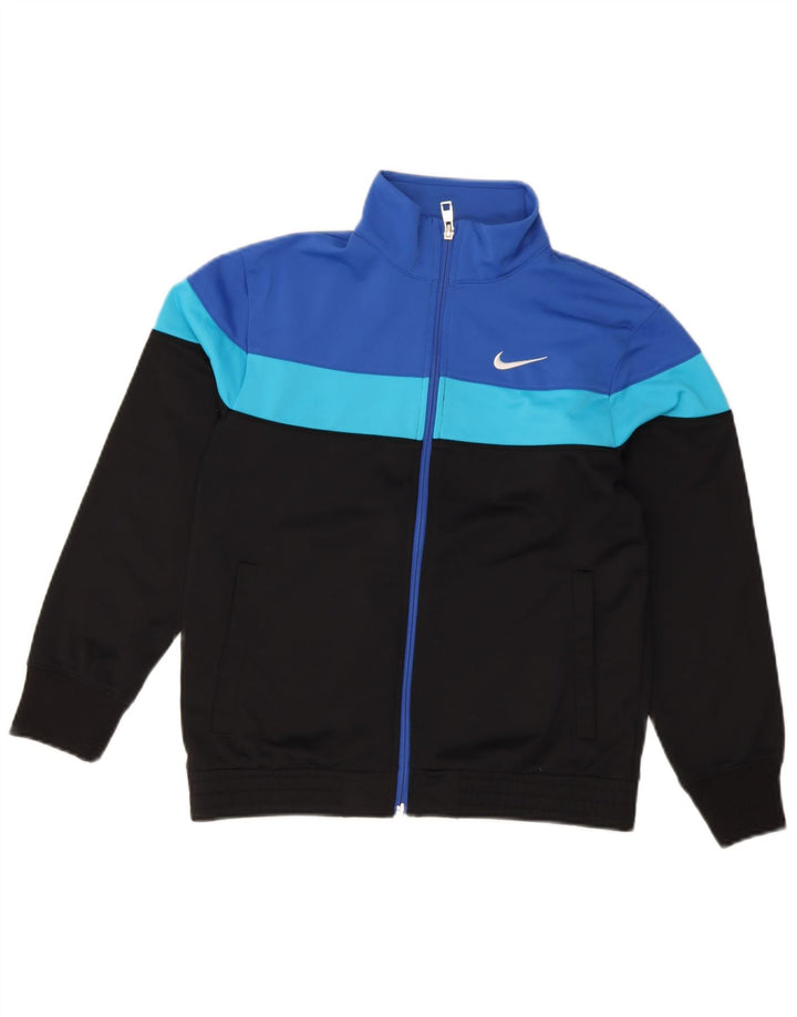 Μπουφάν Nike Boys αθλητική φόρμα 12-13 ετών, μεγάλο μαύρο χρώμα