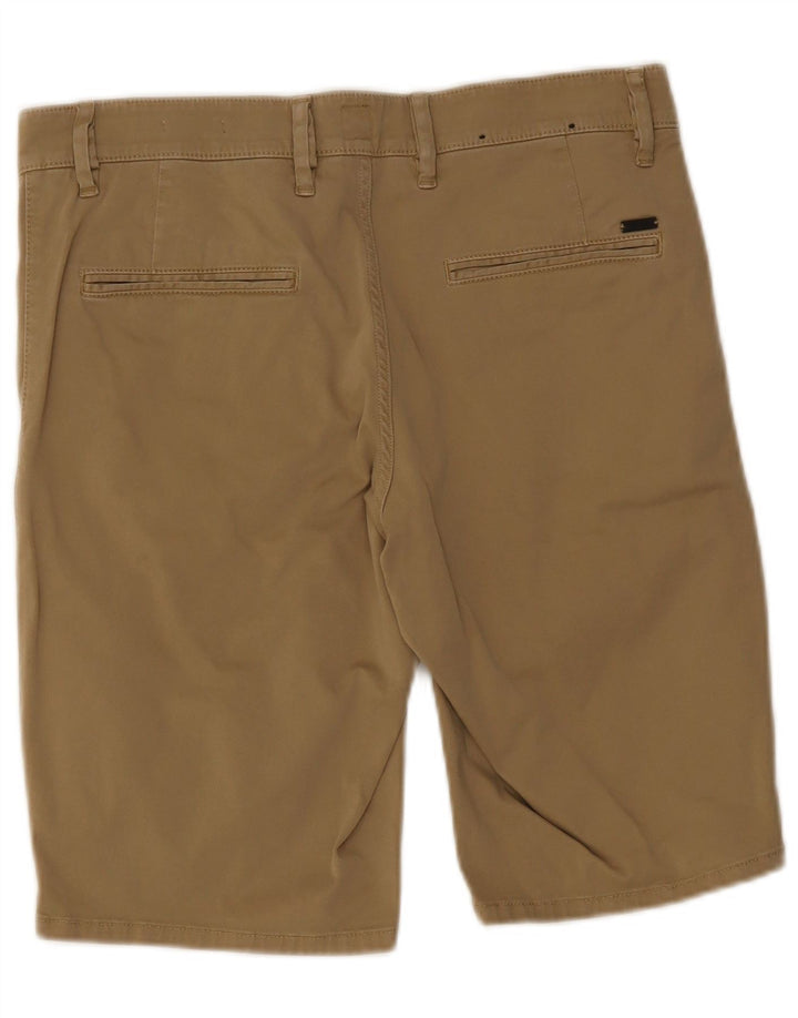 Ανδρικό σορτς Chino Hugo Boss W32 Βαμβακερό μεσαίο καφέ