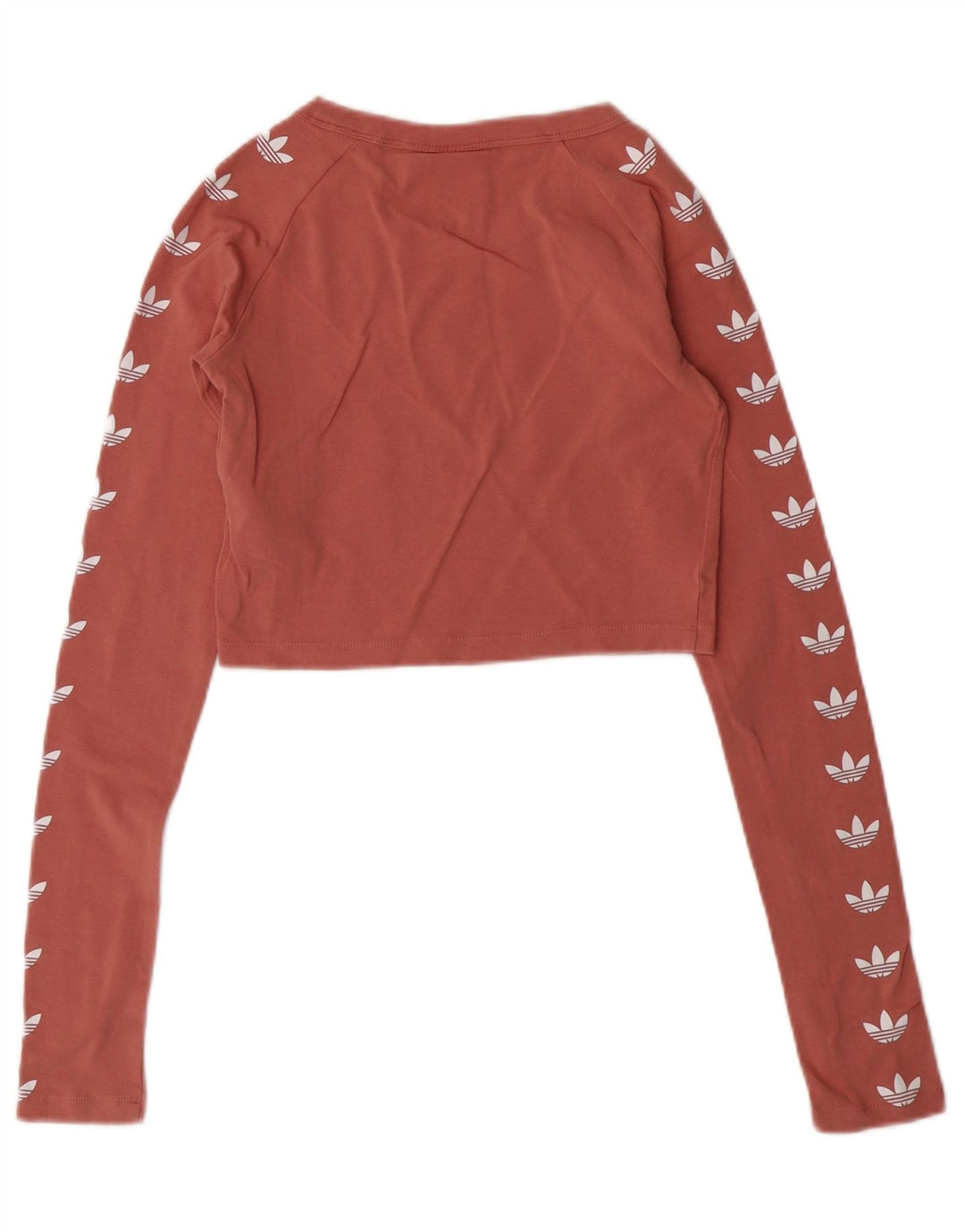 Γυναικείο μακρυμάνικο 6 XS ροζ βαμβακερό γυναικείο τοπ ADIDAS Crop