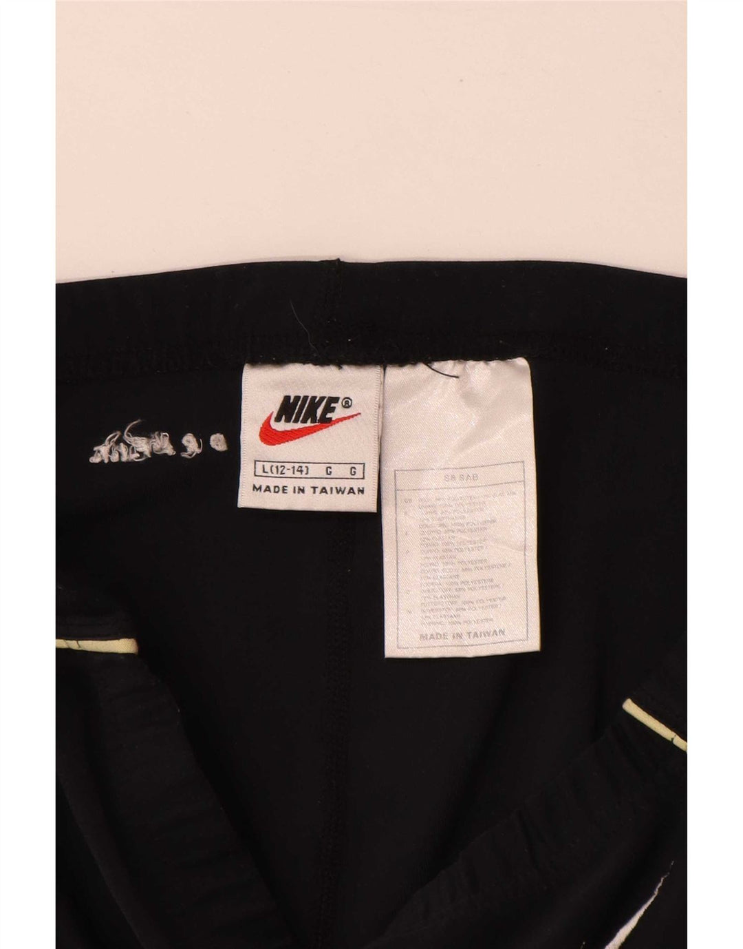 Γυναικείο κολάν Nike US 12/14 Μεγάλο μαύρο πολυεστέρα