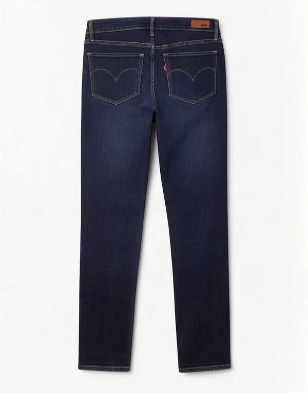 Levi's Womens Supreme Curve Modern Rise Skinny Jeans W30 L27 Blue