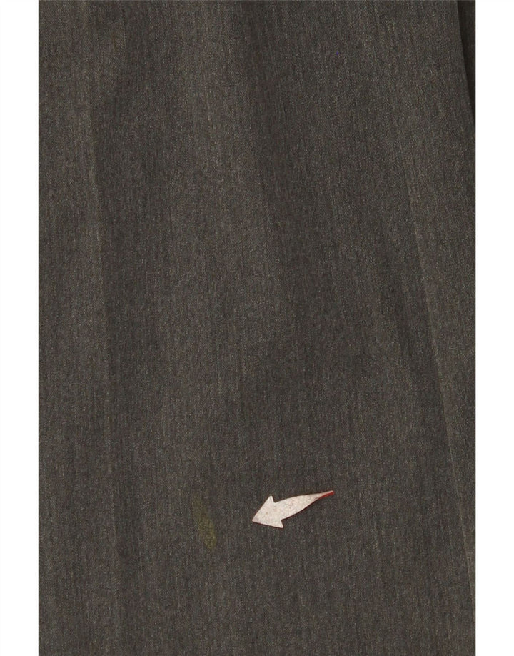 SASHA Γυναικείο Bootcut Casual Παντελόνι US 12 Large W32 L32 Grey Polyester