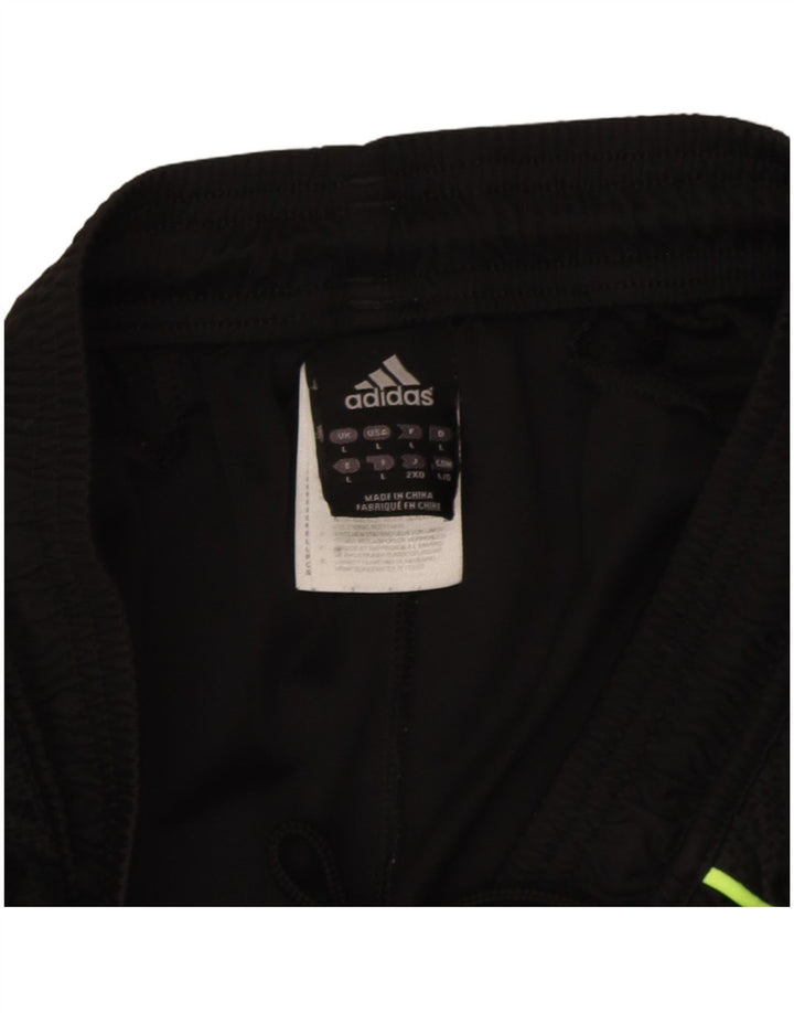 Ανδρικό σορτς Adidas Climacool με μεγάλο μαύρο χρώμα πολυεστέρα