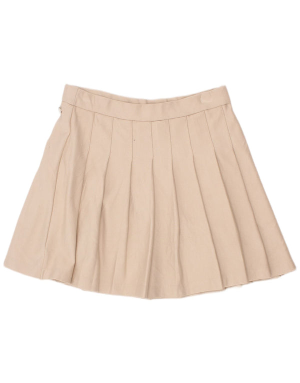 Zara Girls Knife Πλισέ φούστα 11-12 ετών W24 Μπεζ βισκόζη