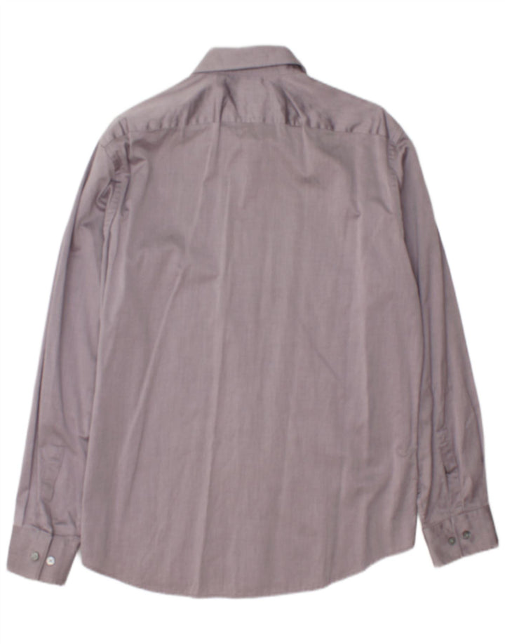 Ανδρικό πουκάμισο Hugo Boss Size 16 1/2 42 Large Grey Pinstripe